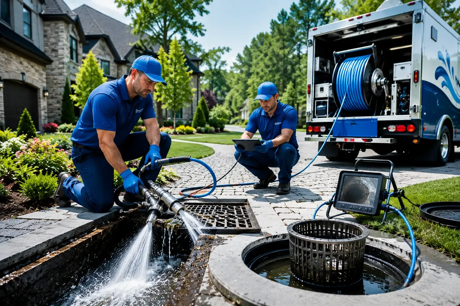 Local outdoor drain cleaning professionals in Brecksville, OH