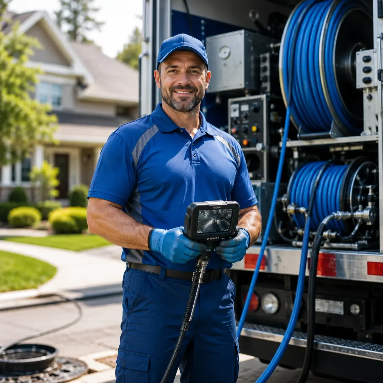 Local outdoor drain cleaning specialists in Brecksville, OH